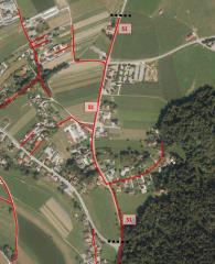 Spodnje Pirniče (S1) - trasa